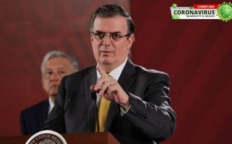 El canciller mexicano Marcelo Ebrard asegura que México tendría a tiempo la vacuna cuando ésta esté lista. Foto: Notimex