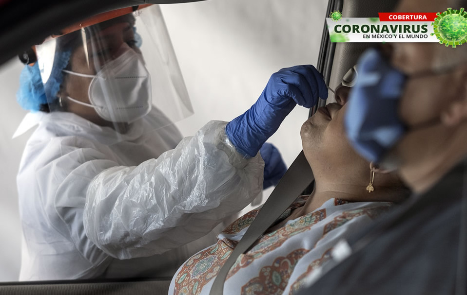 Coronavirus en México. Muertes y casos positivos 21 de julio