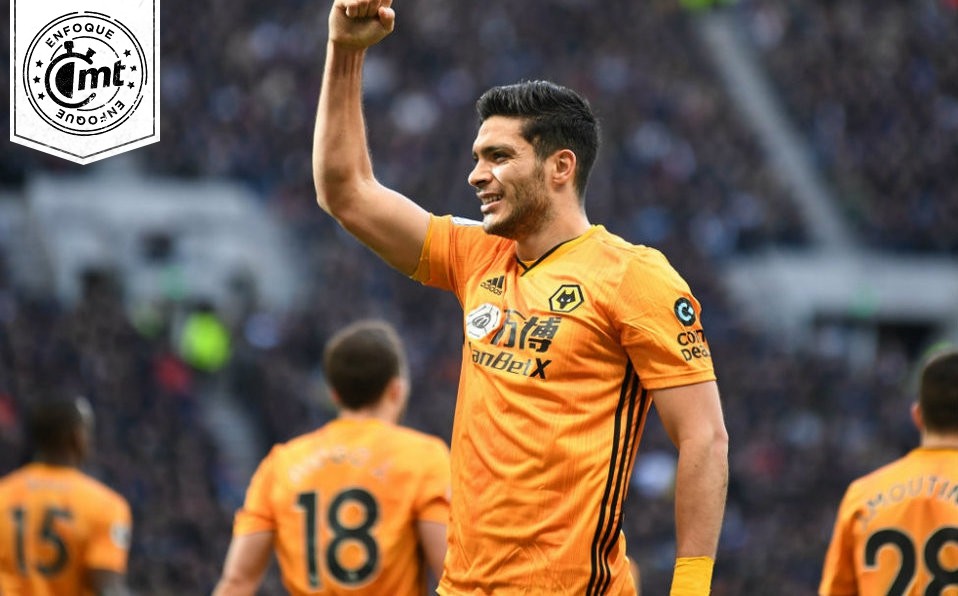 Raúl Jiménez está dentro de la élite de goleadores en Europa. Foto: AFP