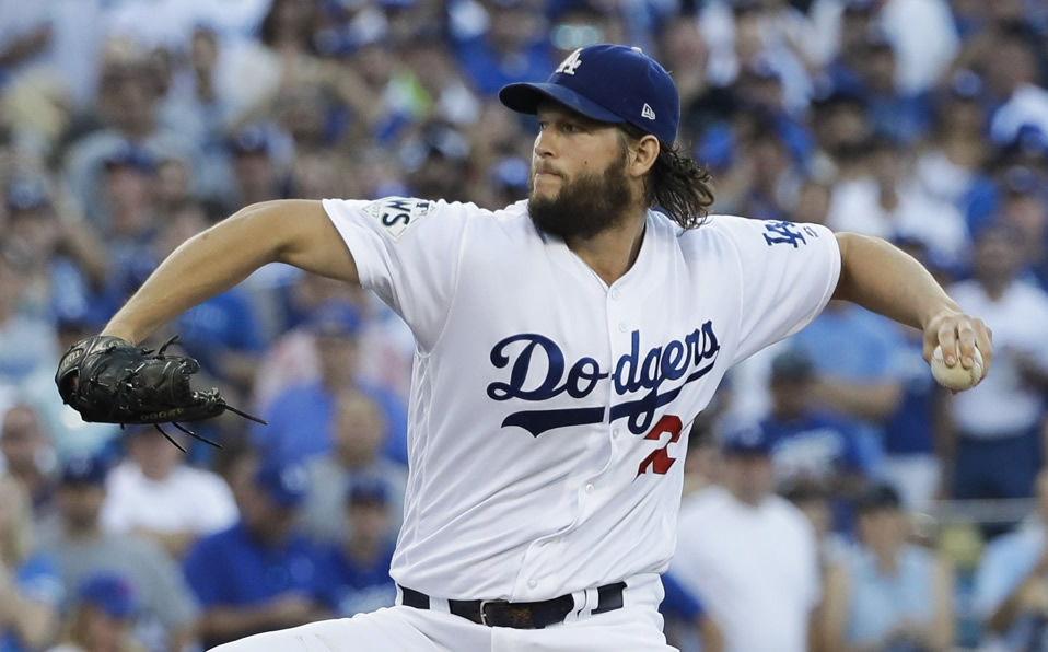 Clayton Kershaw lesionado, no abre el Opening Day