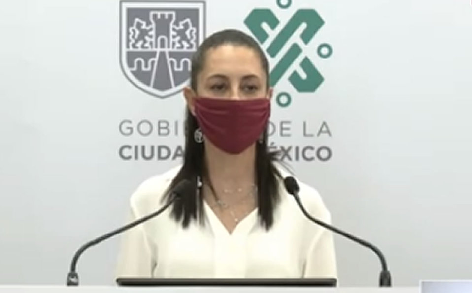 La jefa de gobierno durante la conferencia de este viernes.
