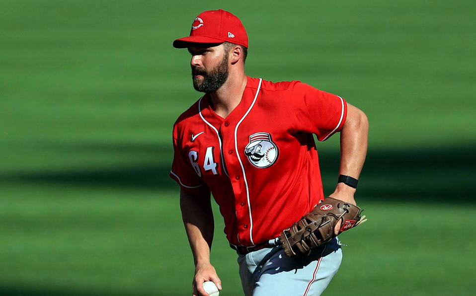 Davidson firmó con los Reds en 2020 un contrato de Ligas Menores. (Foto: @Reds)