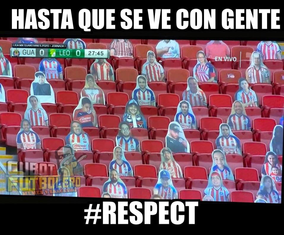 ¡Vaya, hasta que metieron gente en el Chiva Stadium!