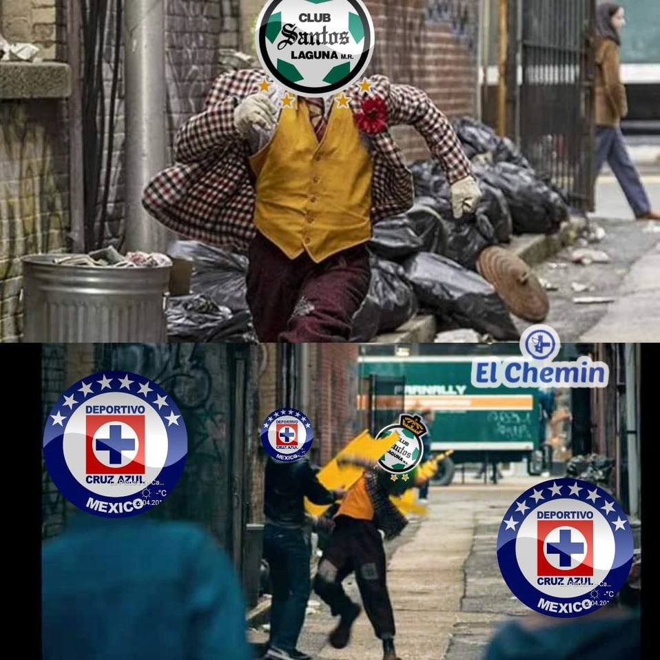 Pobre Santos, contra el imparable Cruz Azul, el arbitraje y el VAR.