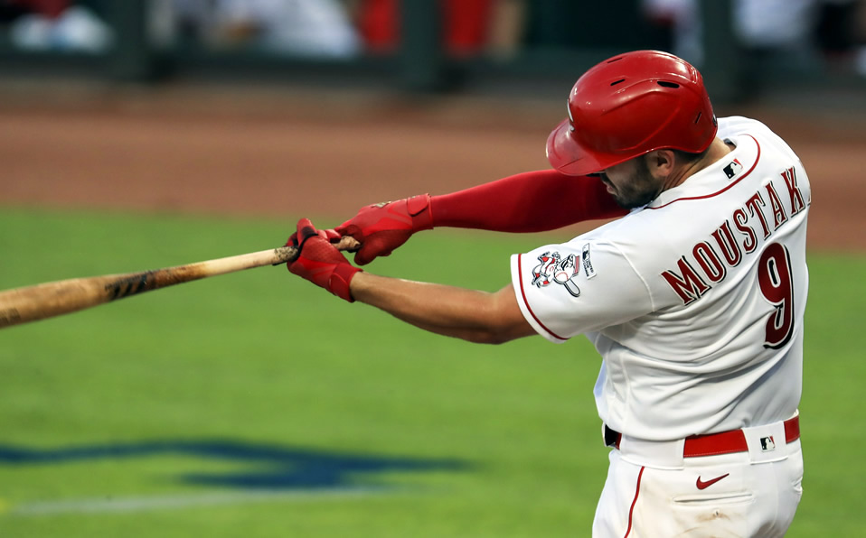 Moustakas está en su primera temporada con Cincinnati. (Foto: AP)