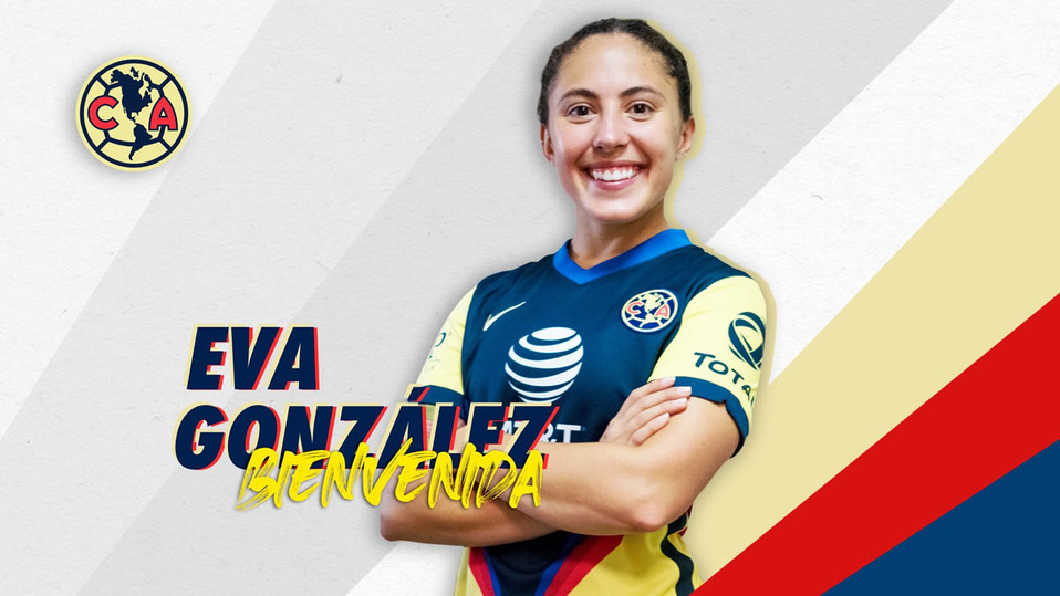 América Femenil incorpora a Eva González Tate, octavo refuerzo azulcrema