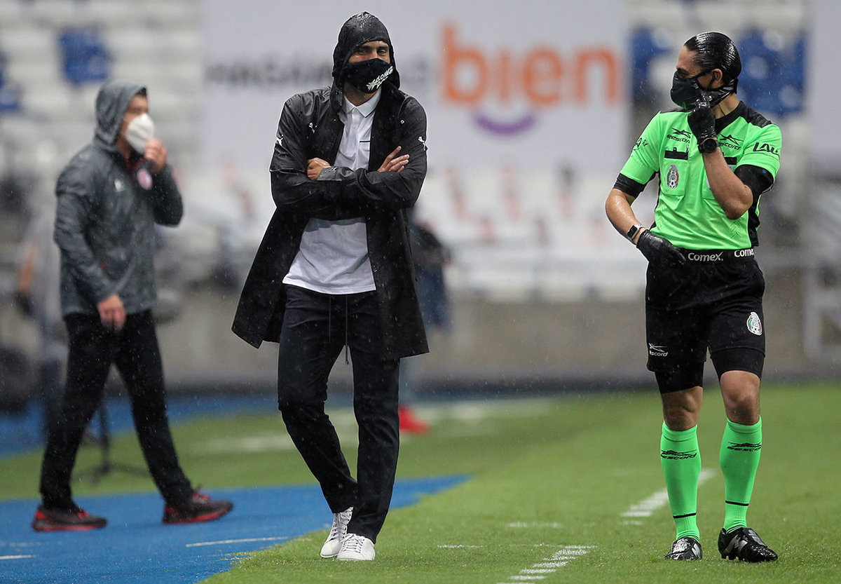 Aldo de Nigris se tomó muy en serio su rol de estratega en Rayados. (Foto: Imago7)