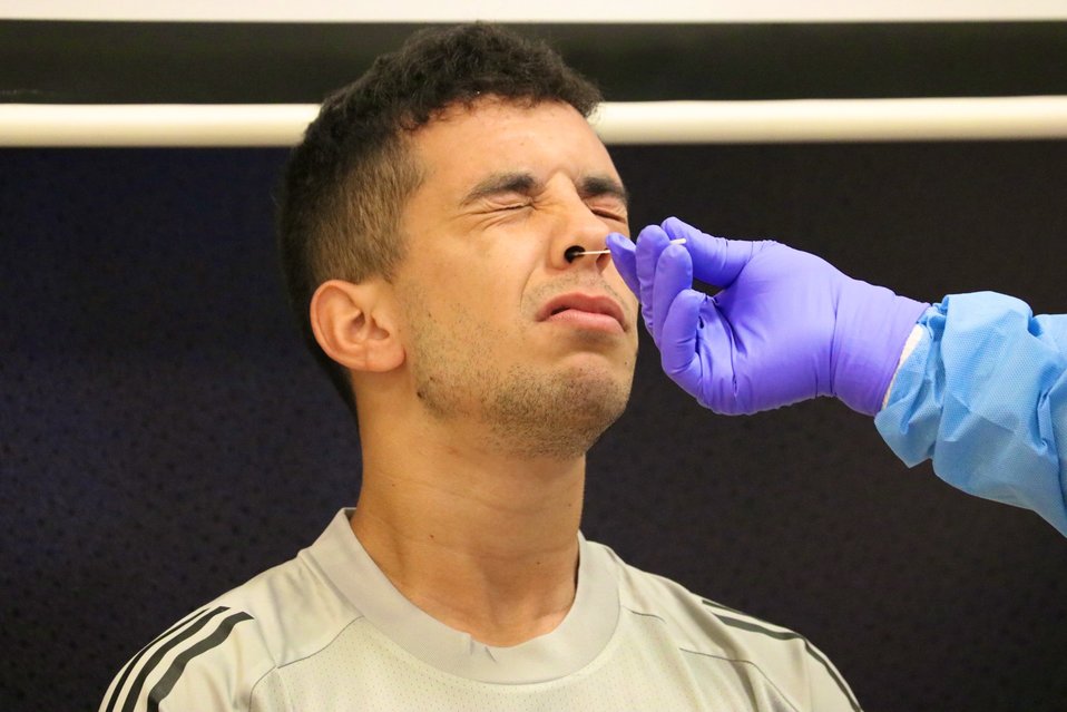 Tigres volvió a hacer pruebas de coronavirus previo a la Jornada 2 (FOTO: TIGRES)