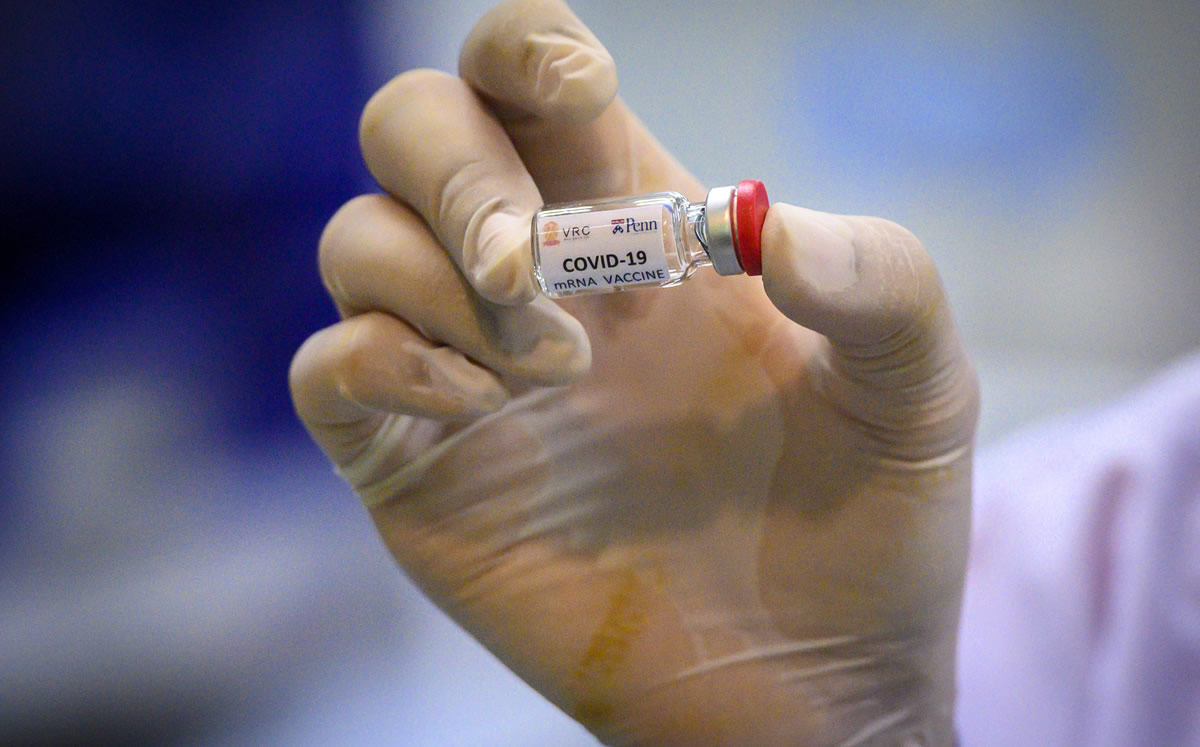 Vacuna contra el coronavirus COVID-19. (Foto: AFP)