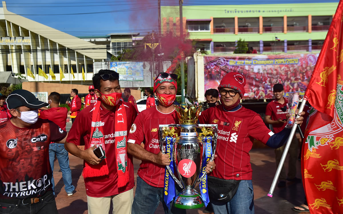 Aficionados del Liverpool. (AFP)