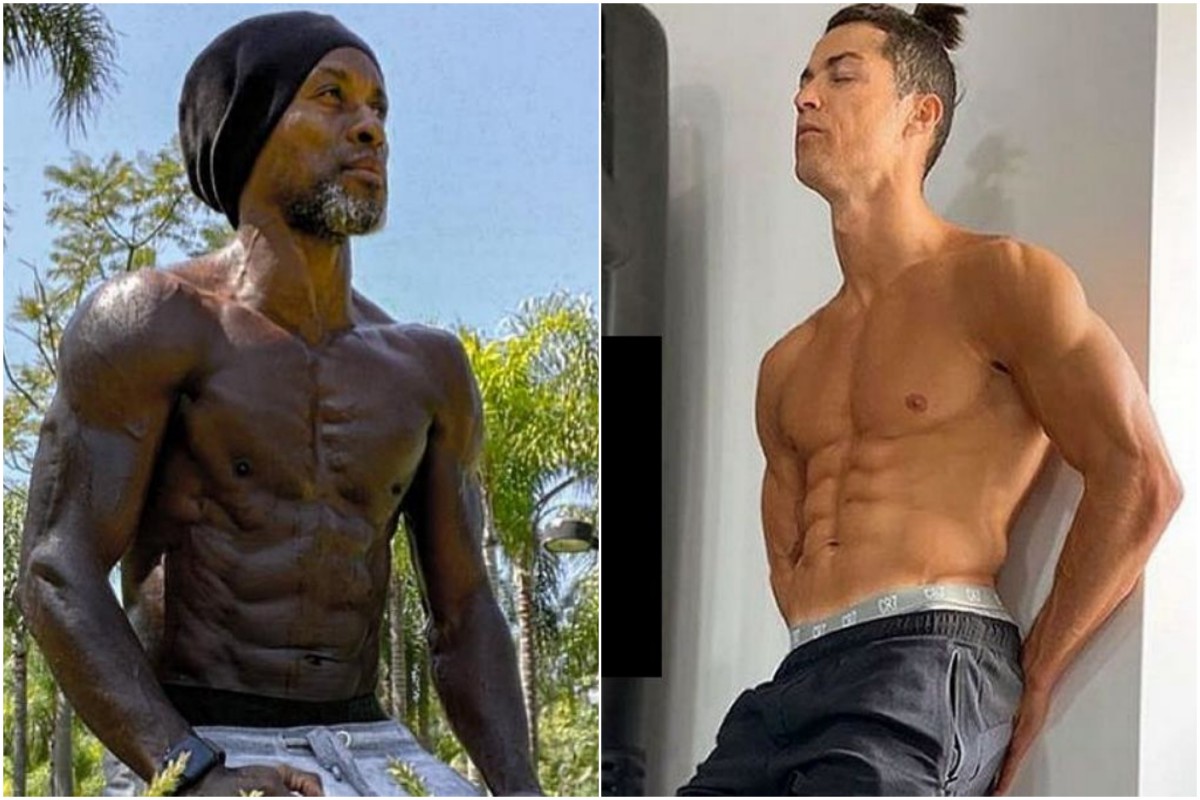 Ze Roberto y CR7 suelen compartir en sus redes sociales sus rutinas de ejercicio.