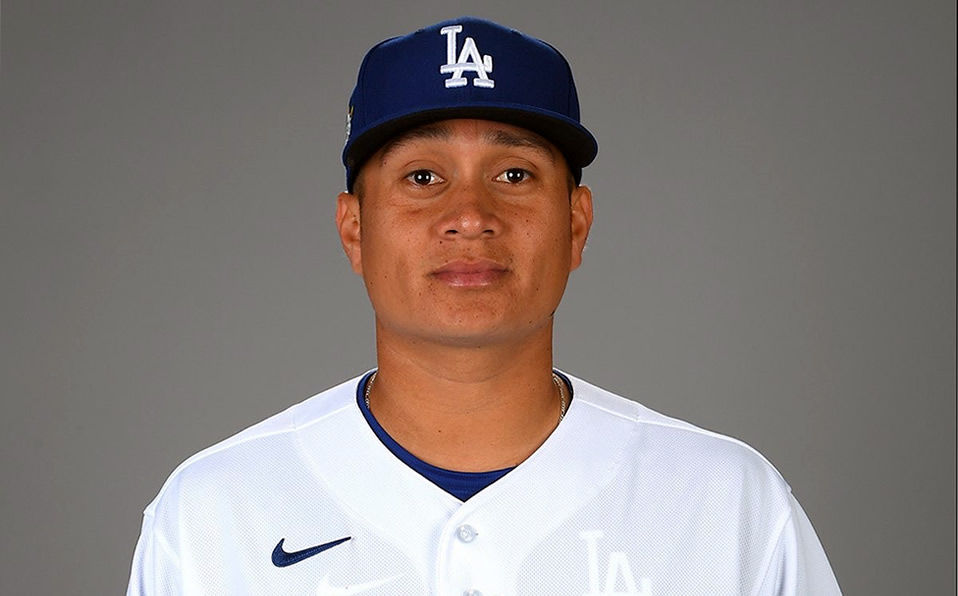 González es el quinto zurdo mexicano en debutar con Dodgers. (Foto: Cortesía)