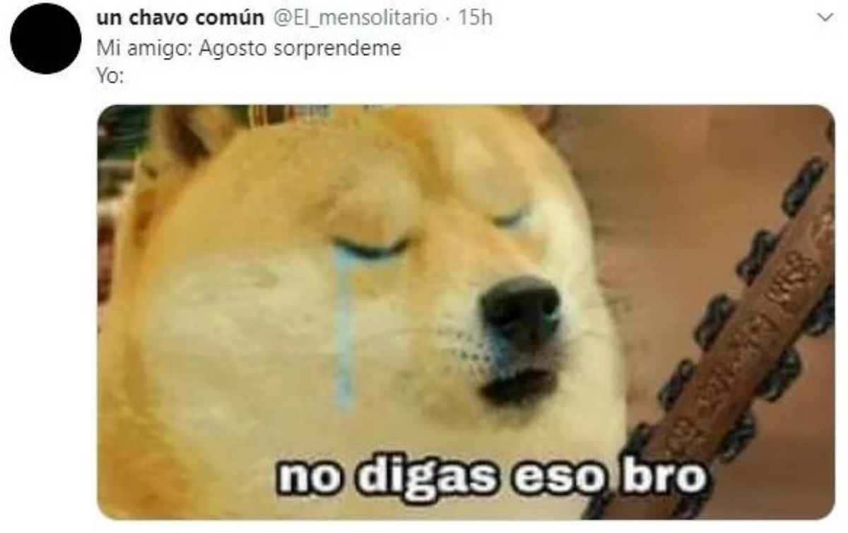 Memes del mes de agosto y final de julio
