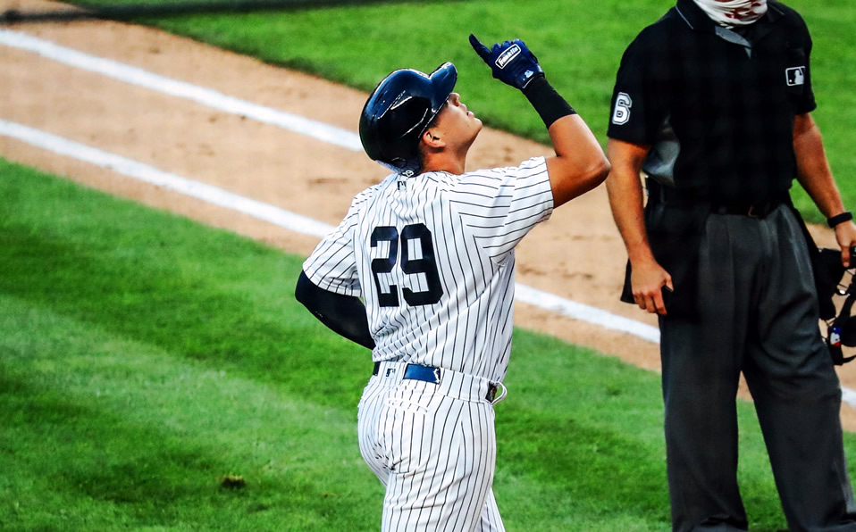 Urshela pegó su primer Grand Slam con los Yankees. (Foto: @Yankees)