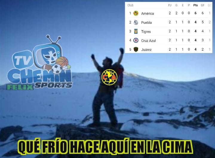 Y mientras unos dan pena, el Más Grande está en la cima de la Liga MX.