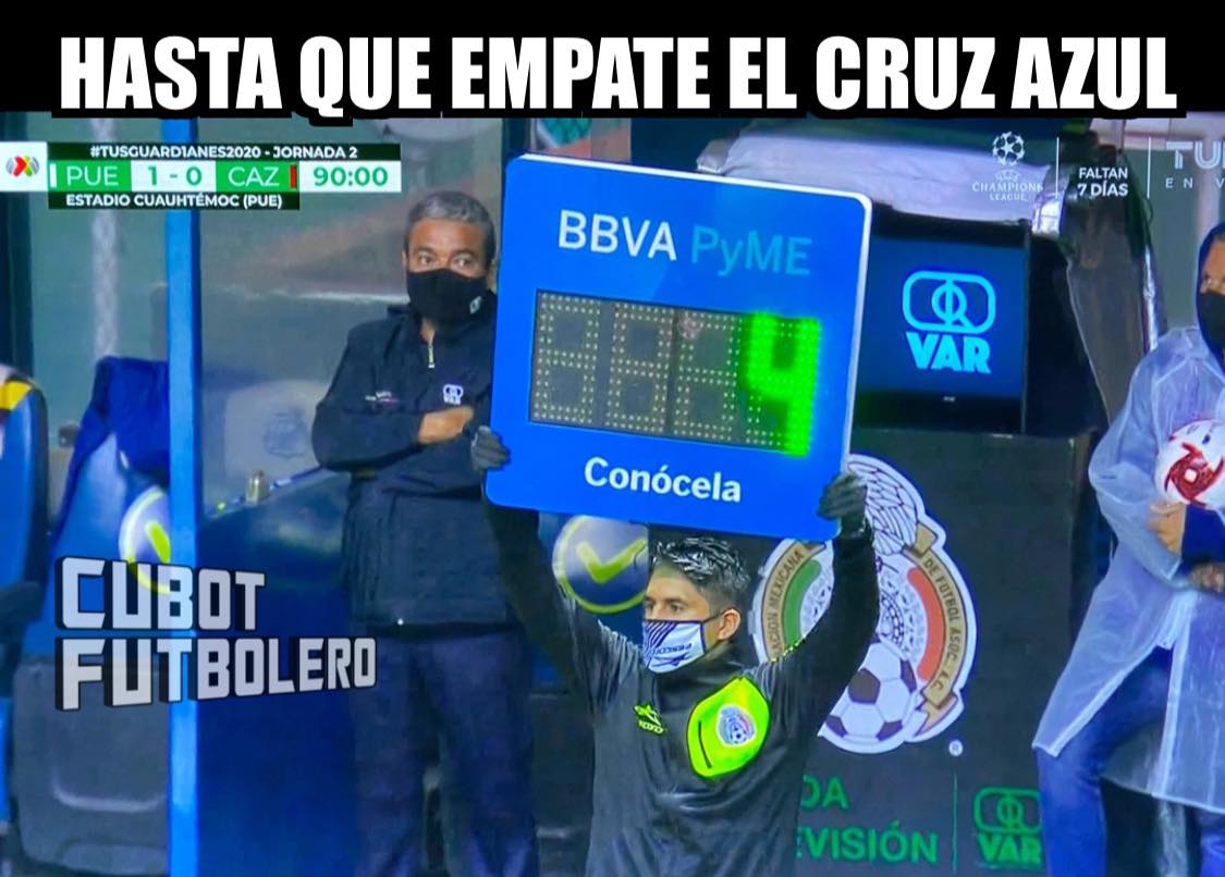 Porque empataron sobre la hora con el Puebla, aunque antes solían ser ellos quienes recibían el dramático gol.