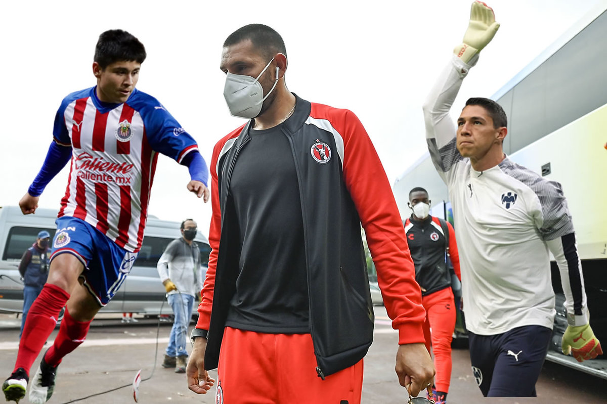 Chofis López, Jonathan Orozco y Hugo González, algunos de los fiesteros.  (Fotos: Imago7)