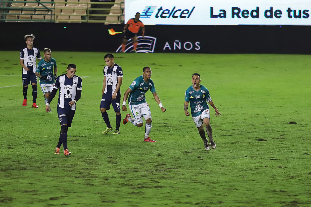 Luis Montes anotó un golazo en el León vs. Rayados. (Foto: Imago7)