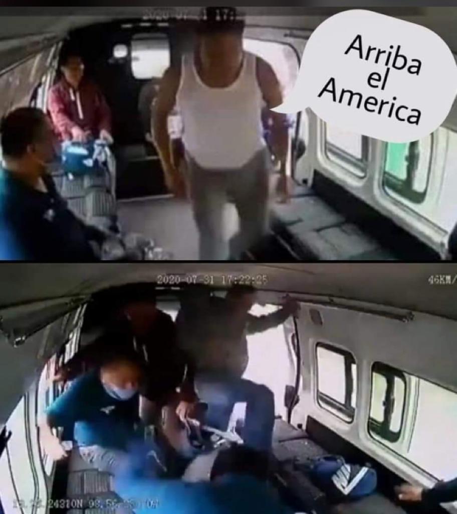 Por gritar eso ¿Bien merecidos los coscorrones?
