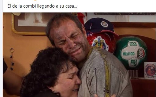 "Ay, mijito, vea nomás cómo me lo dejaron los malvados pasajeros".
