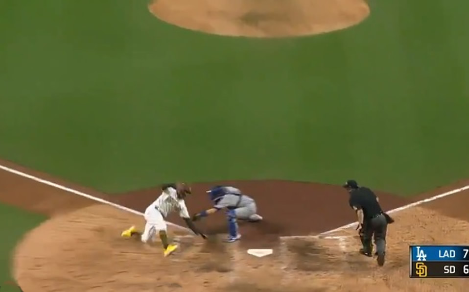 [VIDEO] El espectacular final en el Dodgers vs Padres