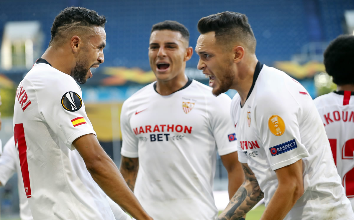 Youssef En-Nesyri celebra el 2-0. (Foto: AFP)