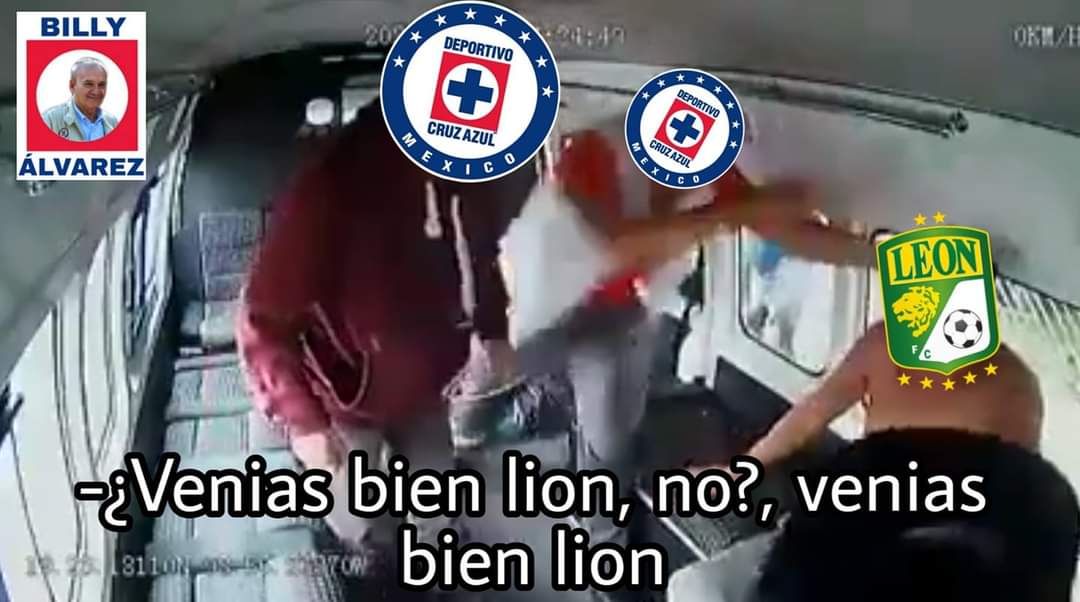 ¿Venías bien León, no? Por andar de crecidito siendo un Don Nadie.