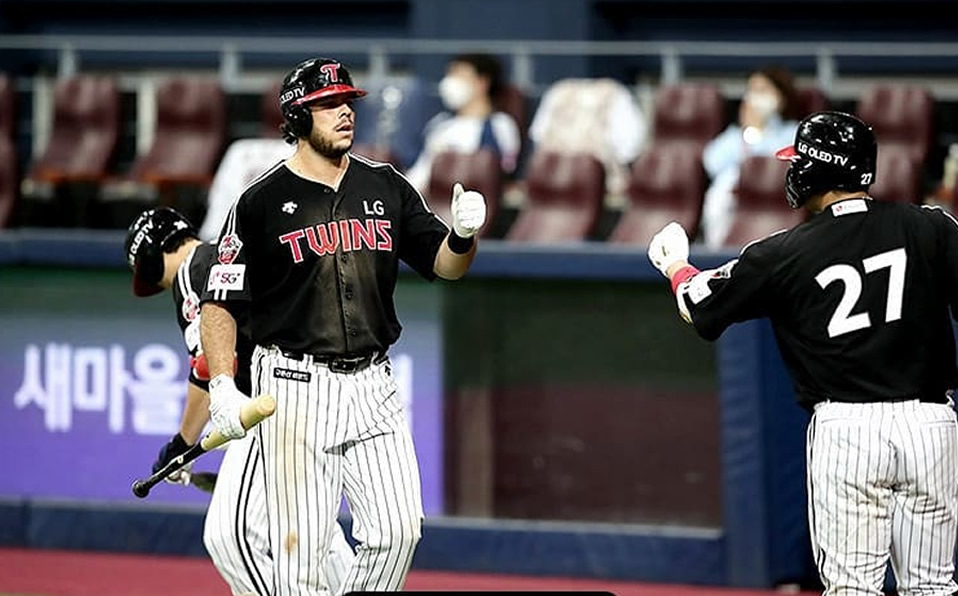 Ramos es sublíder de home runs en la KBO. (Foto: IG/lgtwinsbaseballclub)