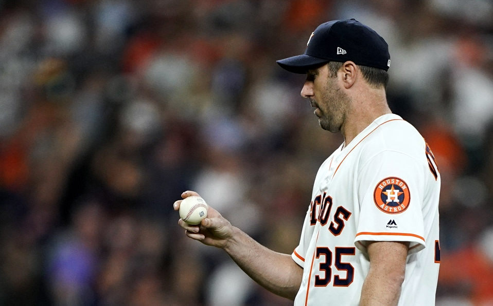 Verlander sólo pudo hacer la apertura del Día Inaugural con Astros. (Foto: AP)