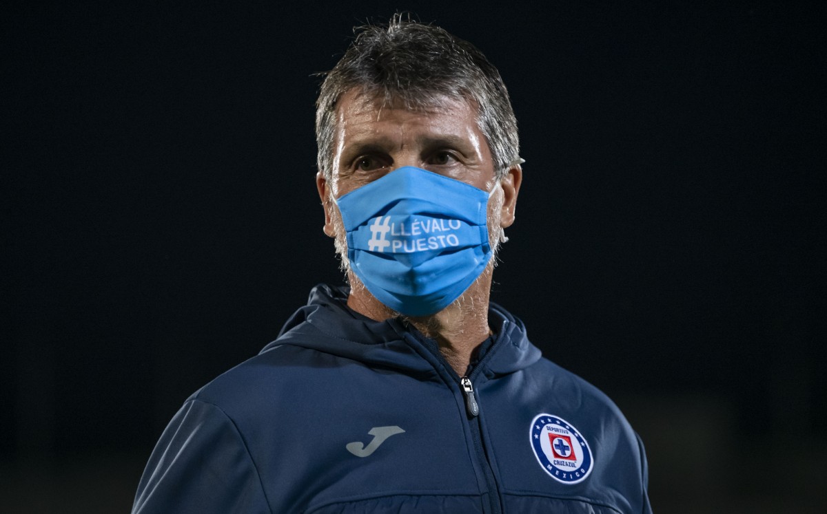 El estratega celeste quedó satisfecho con la victoria ante La Fiera. FOTO: Mexsport.