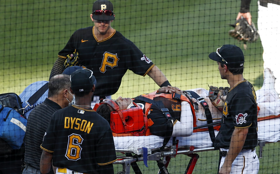 Evans estaba en su temporada en MLB. (Foto: AP)