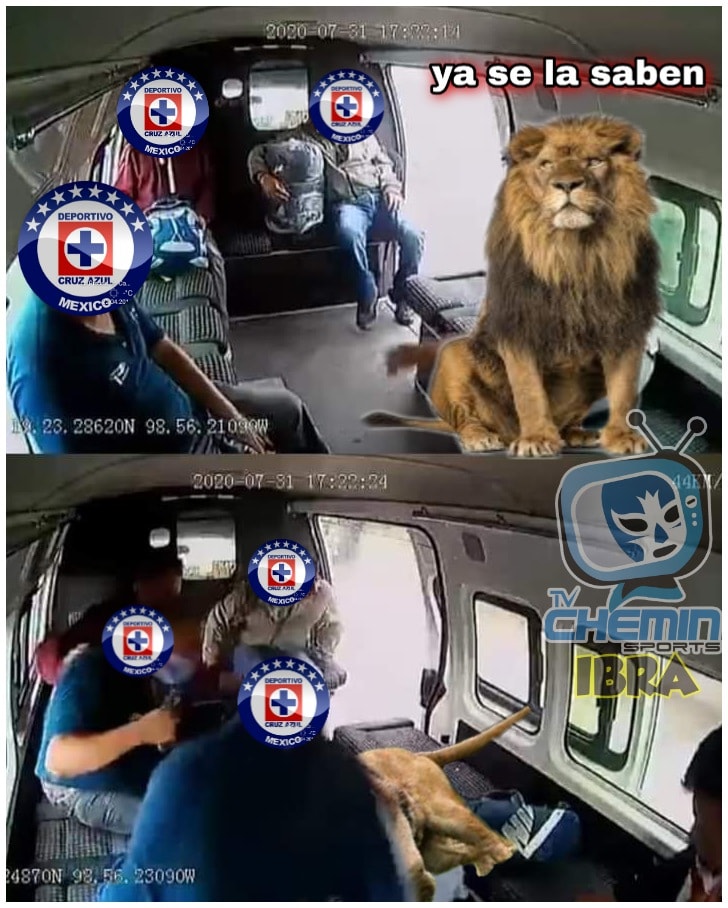 Descripción gráfica de la golpiza que le esperaba al León.