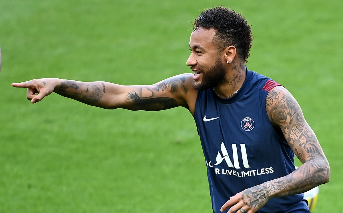 Neymar está listo para enfrentar al Atalanta en la Champions. (Foto: AFP)