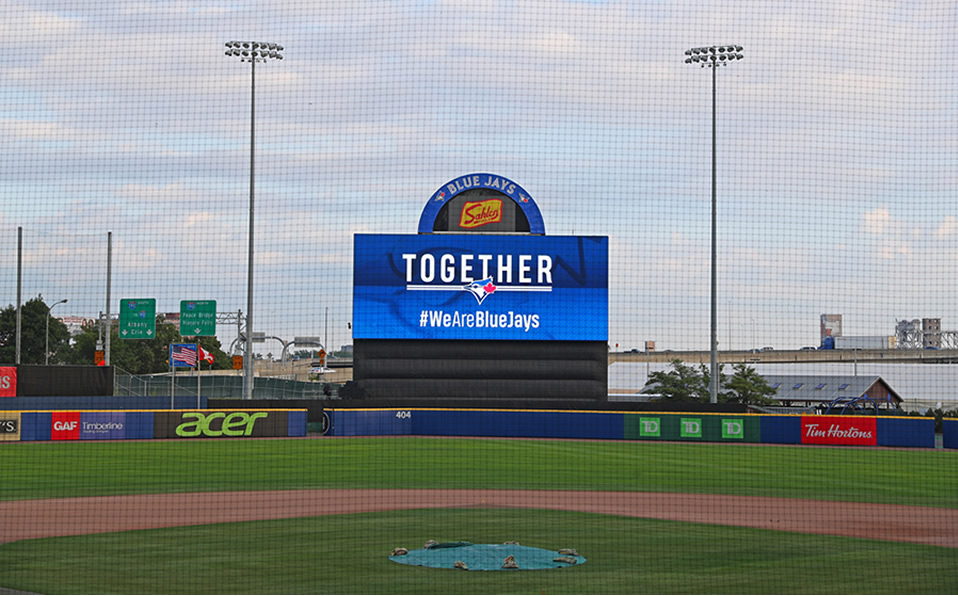 Así quedó la 'nueva' casa de los Blue Jays