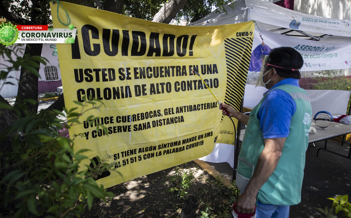 Coronavirus en México 10 de agosto de 2020. (Foto: AFP)