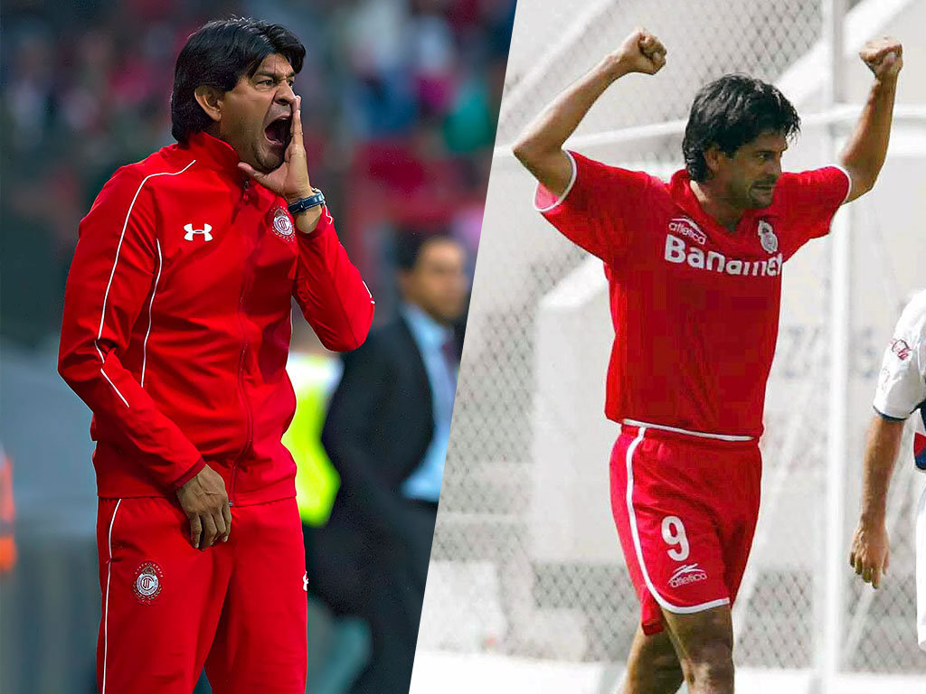En México está el caso de Pepe Cardozo, el mejor jugador en la historia del Toluca que ya también los dirigió, aunque sin tanto éxito. (Imago7 | Mexsp