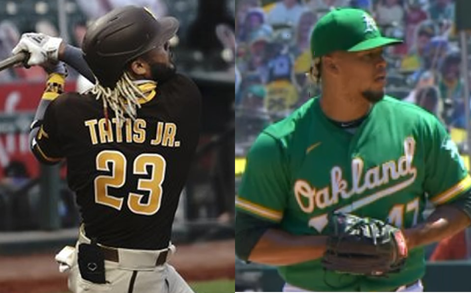 ¡Poder dominicano! Tatis y Montás, jugadores de la semana en MLB