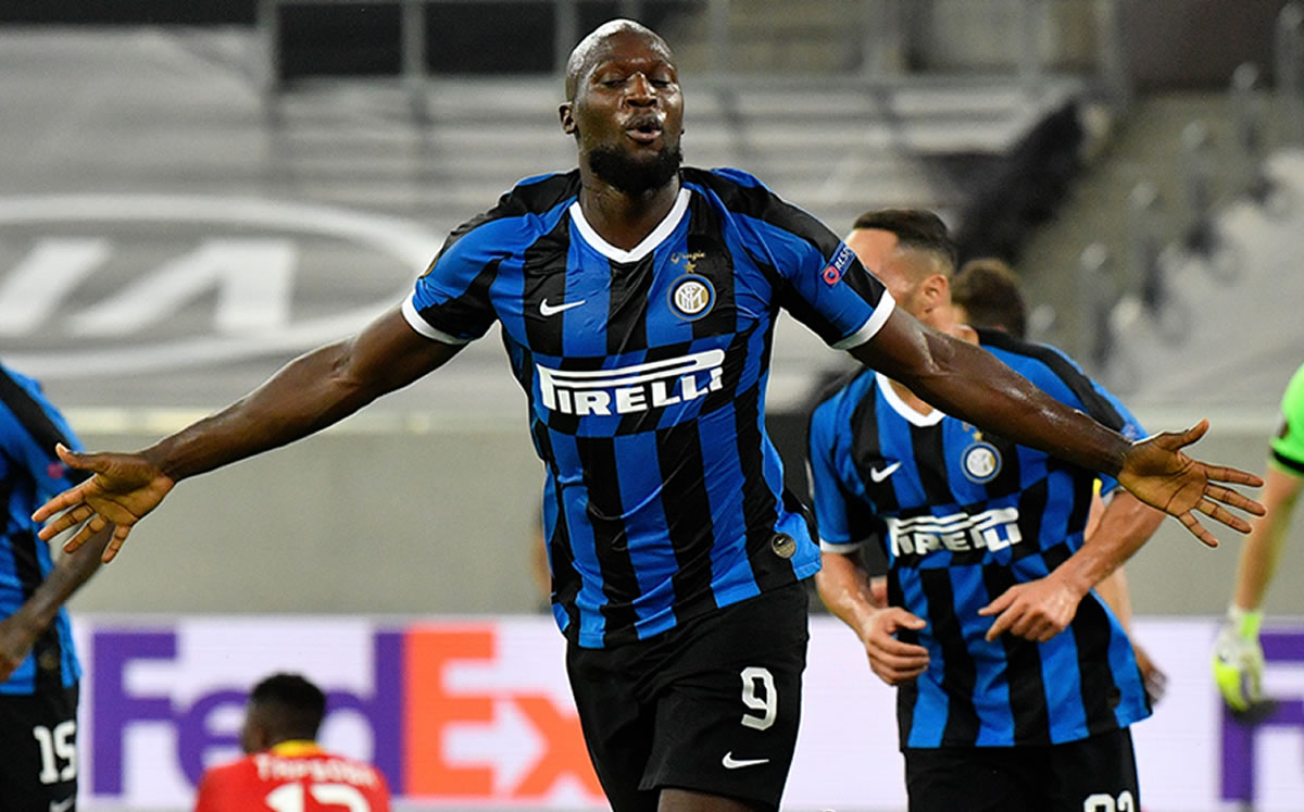 El belga sentenció el partido para el Inter (AFP)