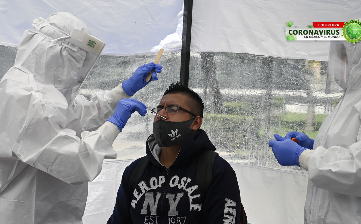 Puebla es el municipio con más contagios de covid-19 en México. (Foto: AFP)