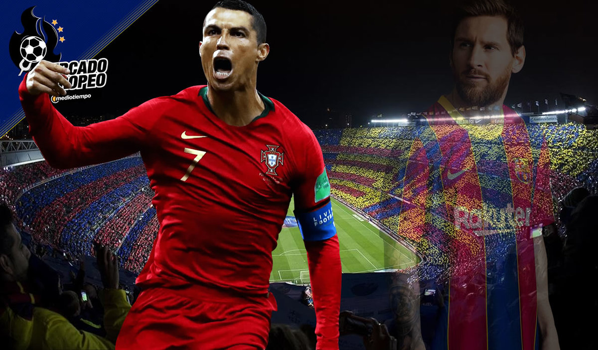 En Europa afirman que la Juventus busca salida para Cristiano y el Barcelona sería uno de los candidatos. (Footy Renders)