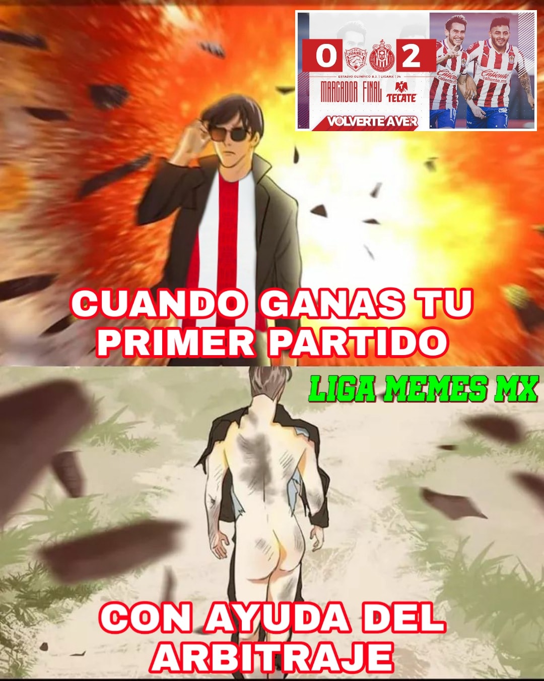 Los mejores memes que critican a Chivas por su triunfo ante Bravos están en Mediotiempo.