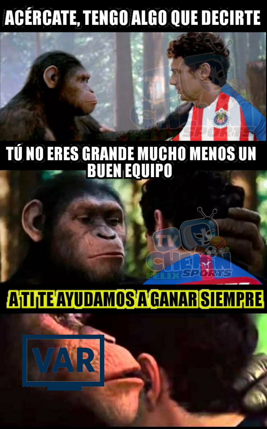 ¿A poco todo lo que logra Chivas es por el VAR?