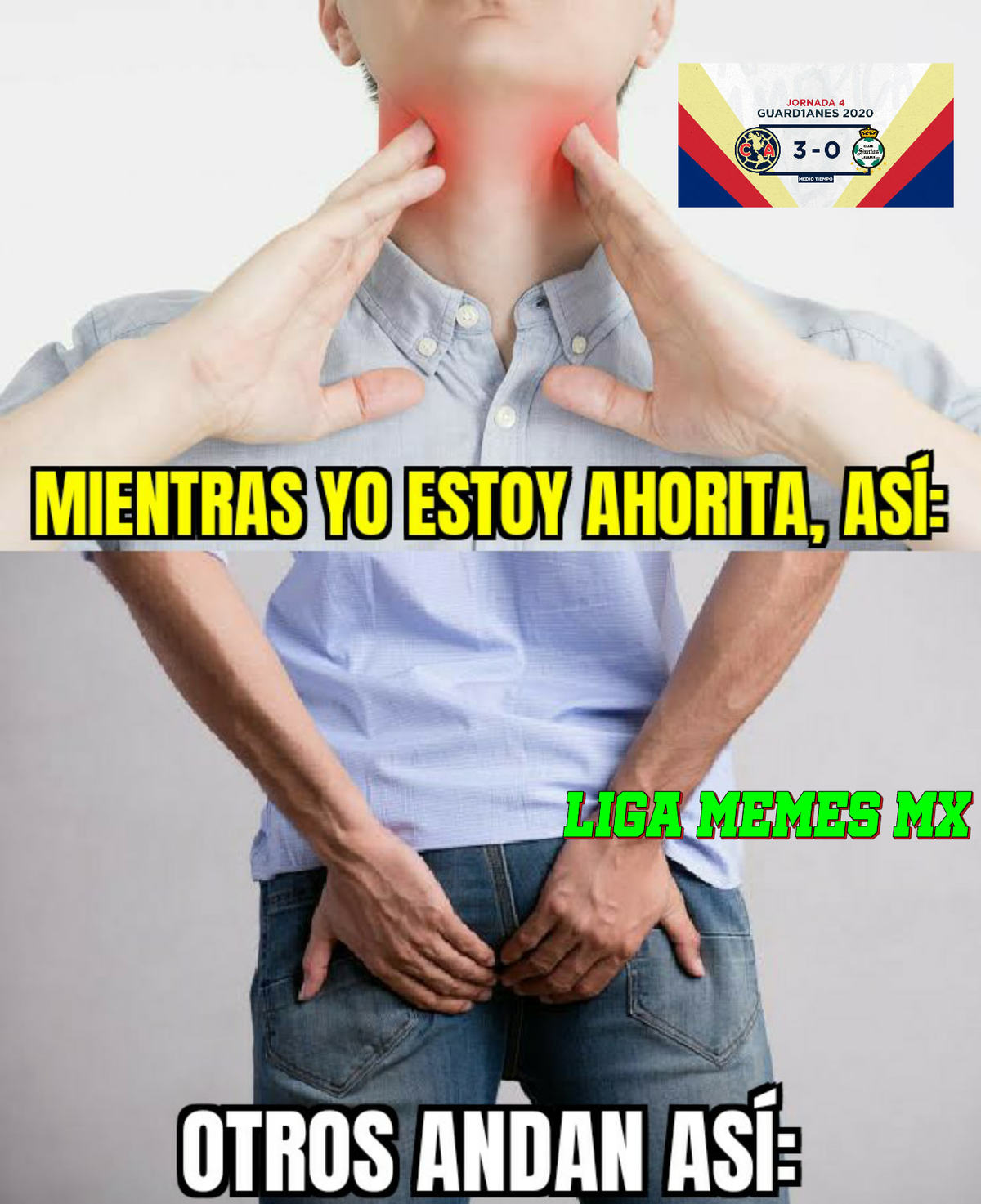 Hay de ardores... A ardores.