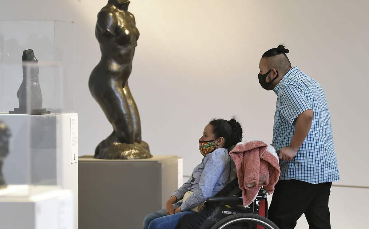 El Museo Soumaya fue uno de los primeros en volver a recibir público. (AFP)