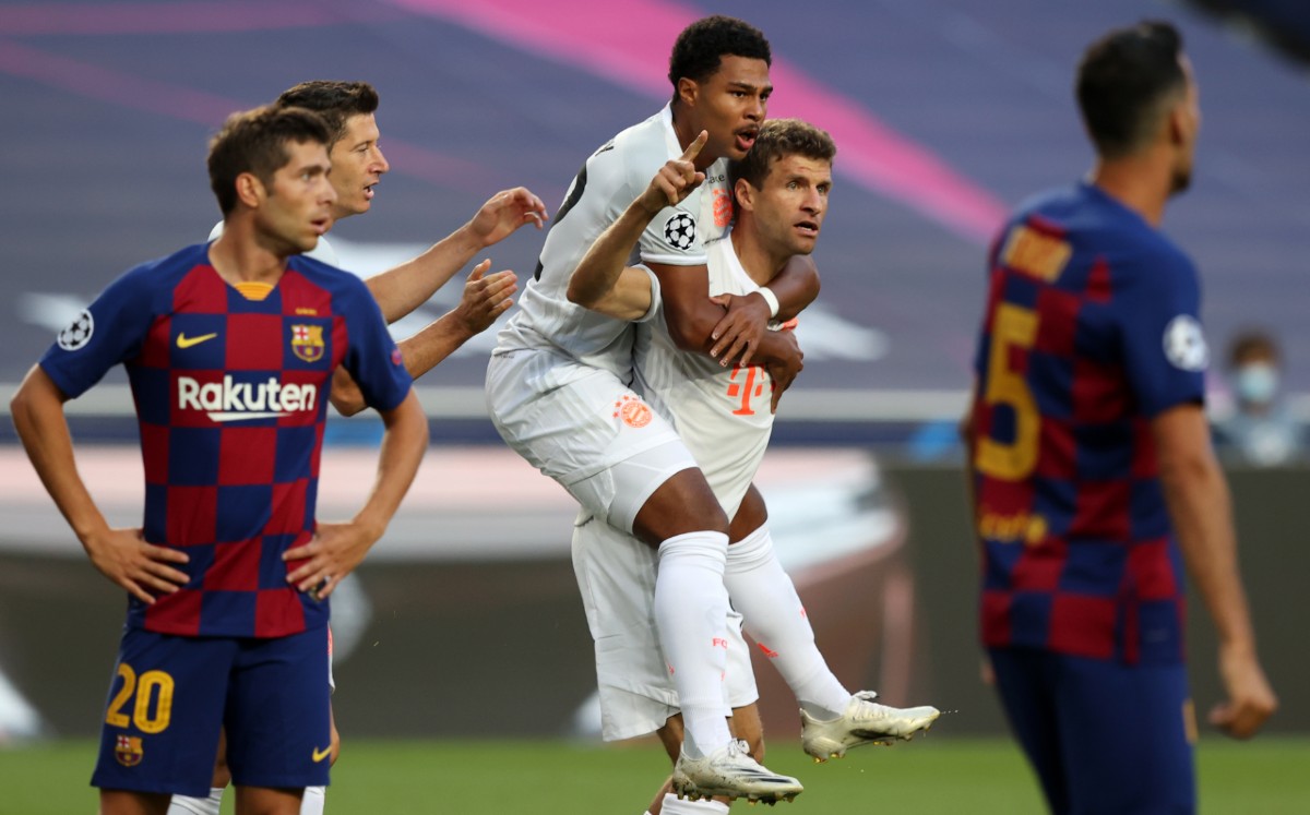El Bayern inicio a tambor batiente. Foto: AFP