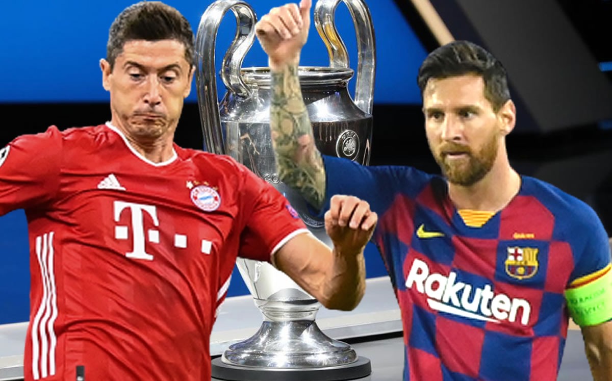 Bayern y Barcelona, en una Final adelantada. Fotos: AFP