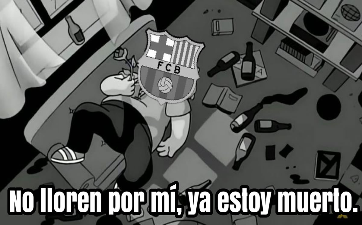Los memes aparecieron desde muy temprano en el Barça vs Bayern.