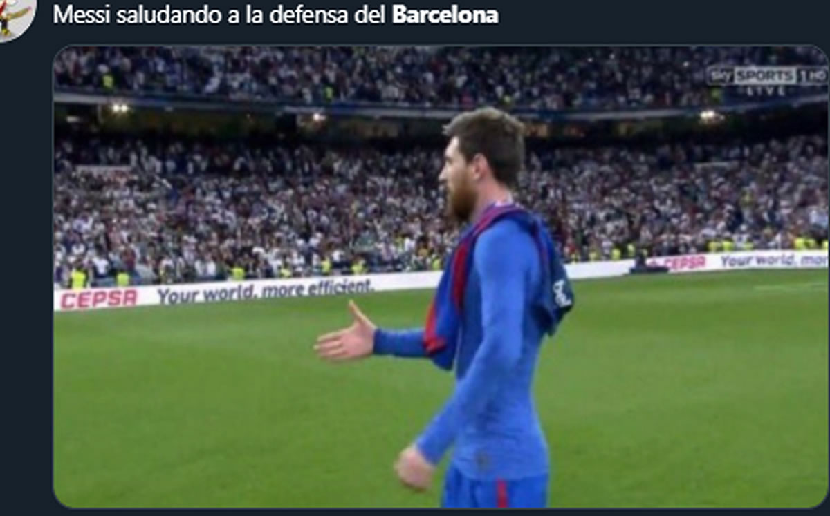 Los memes aparecieron desde muy temprano en el Barça vs Bayern.