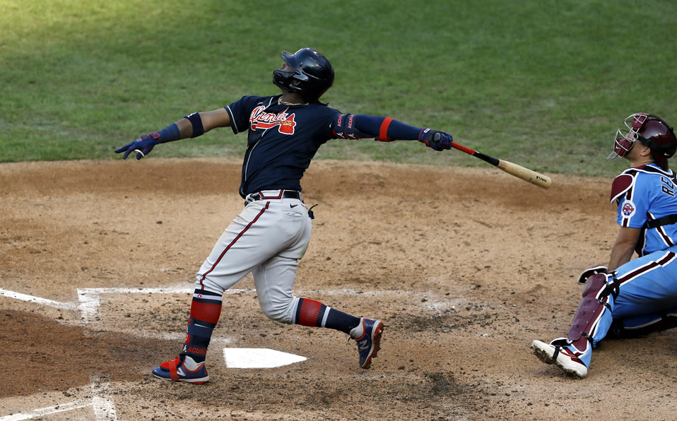 Acuña perdió varios juegos antes de ser puesto en la lista. (Foto: AP)