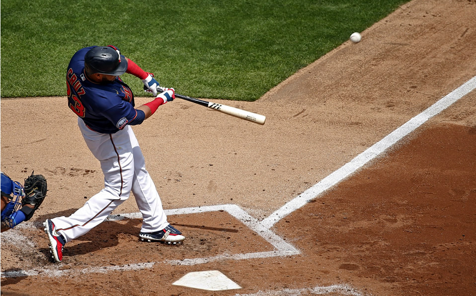 Cruz pegó un tablazo de 448 pies. (Foto: AP)